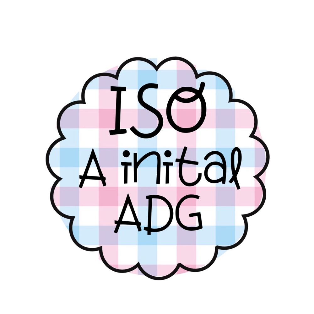 I am ISO any A initial outfits/items as well as ADG monogram for a girl